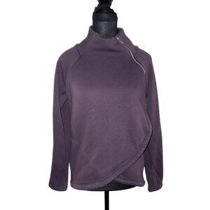 Athleta Cozy Karma Asymmetrical Pullover Sweatshirt Size XS/P